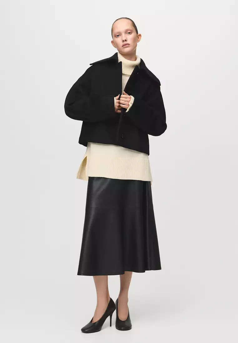 Jacket With Shirt Collar