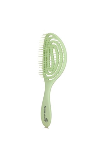 Jual Tammia Tammiaxmaze Wfb 001 L Antibacterial Jasmine Scented Green Oval Wonder Flex Brush Original Zalora Indonesia