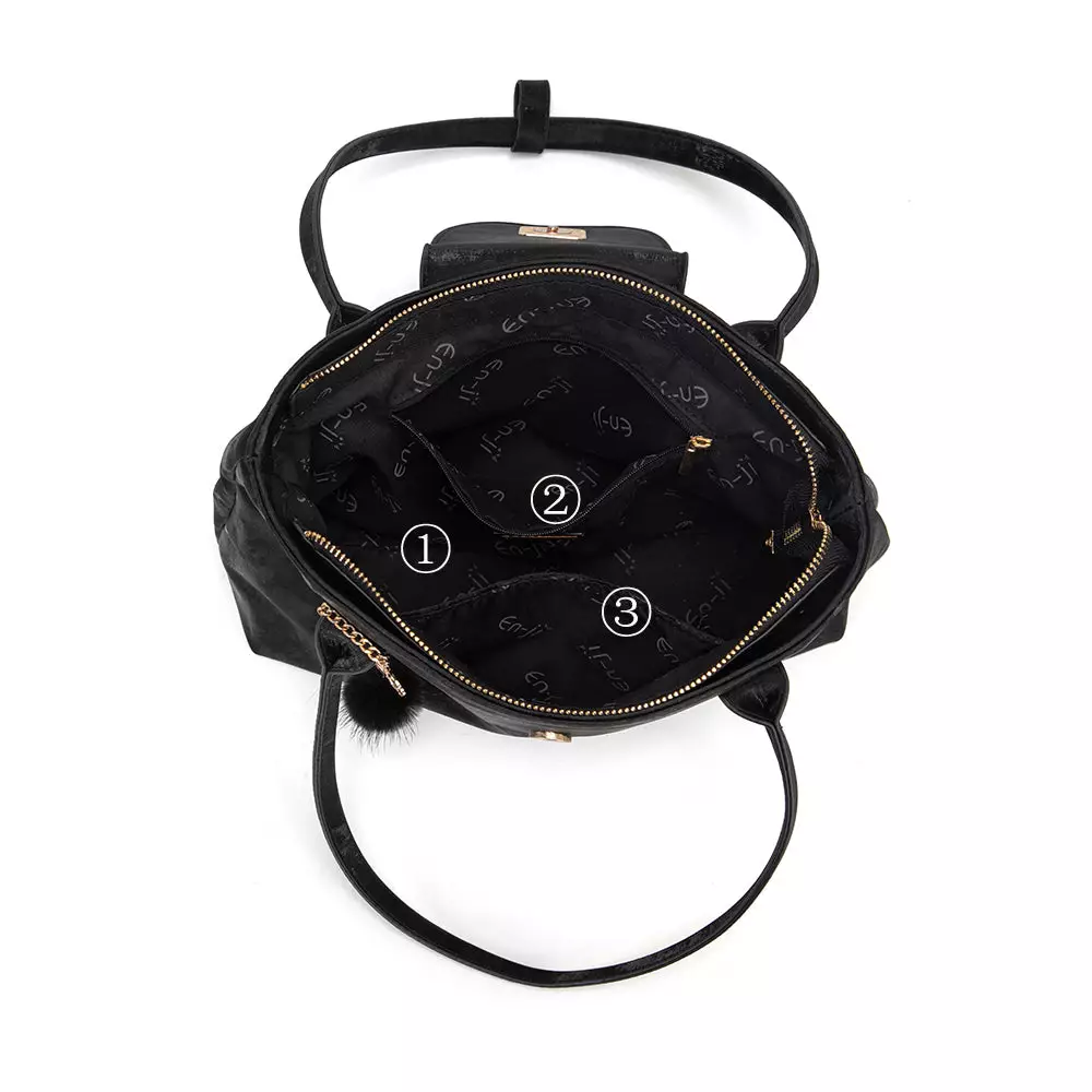 En-ji Damso Totebag - Black