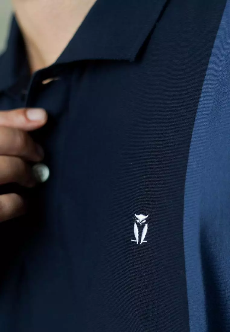 MATSUDA Kaos Polo Pria Katun Baju Cowok Kerah Kamogawa