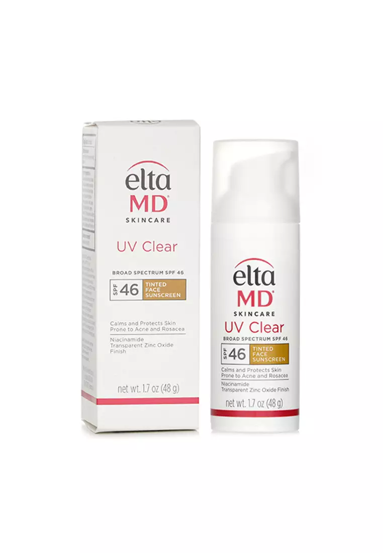ELTAMD - UV Clear Facial Sunscreen SPF 46 - For Skin Types Prone To Acne.