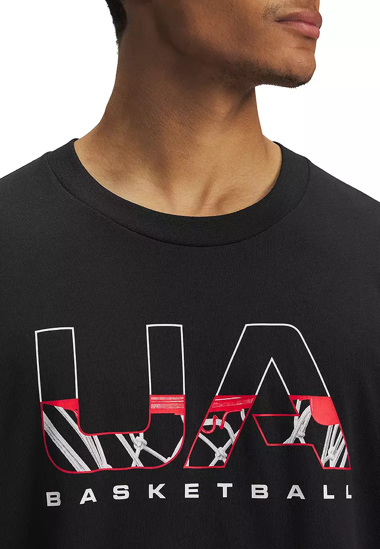 Hoops Branded Heavyweight Short Sleeve Tee