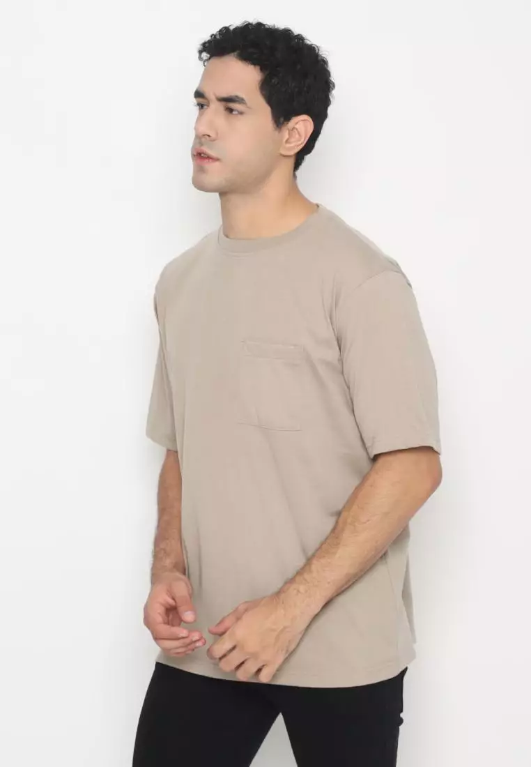 MATSUDA Kaos Oversize 20s Polos Pocket Mito