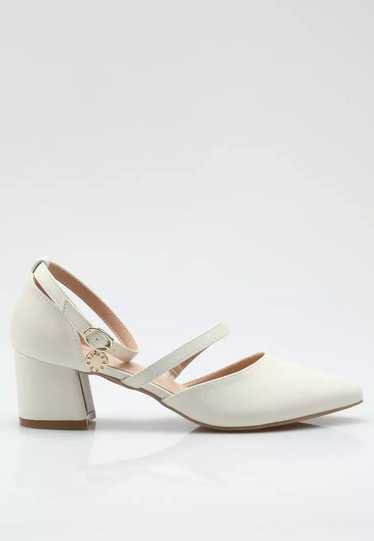Discount on Twenty Eight Shoes  shoes - SKU: Double Strap Mid Heel Th546-76