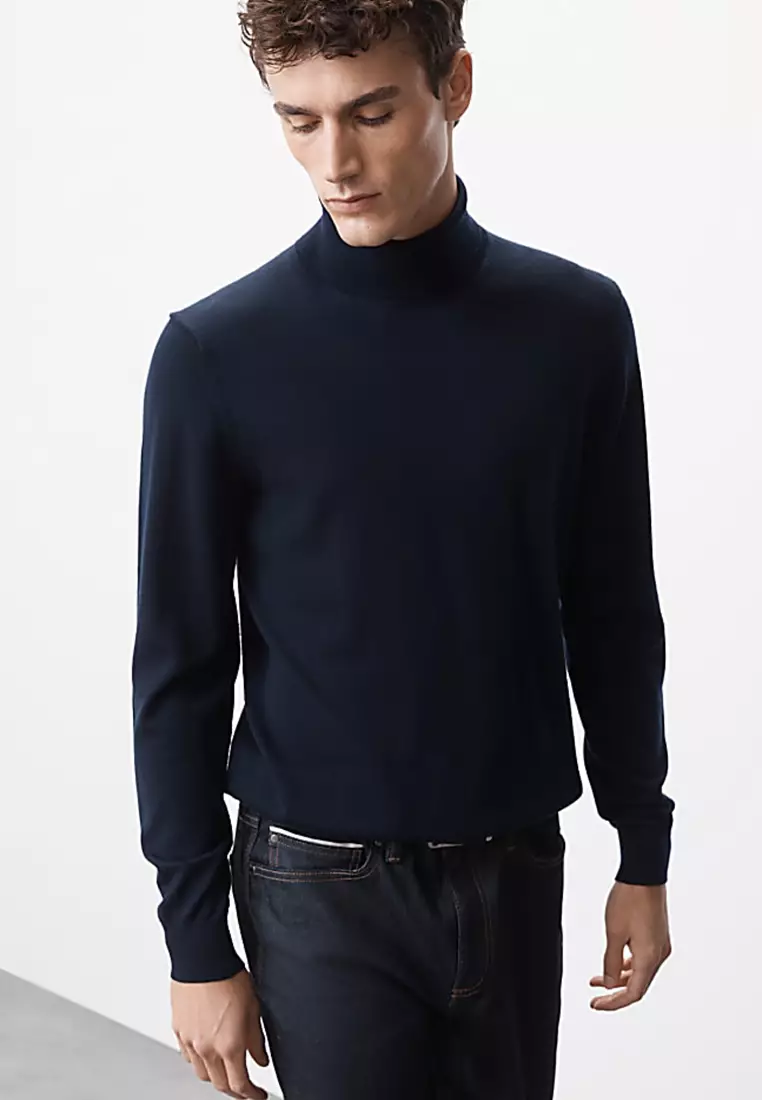 Jual Marks Spencer Pure Extra Fine Merino Wool Jumper Original
