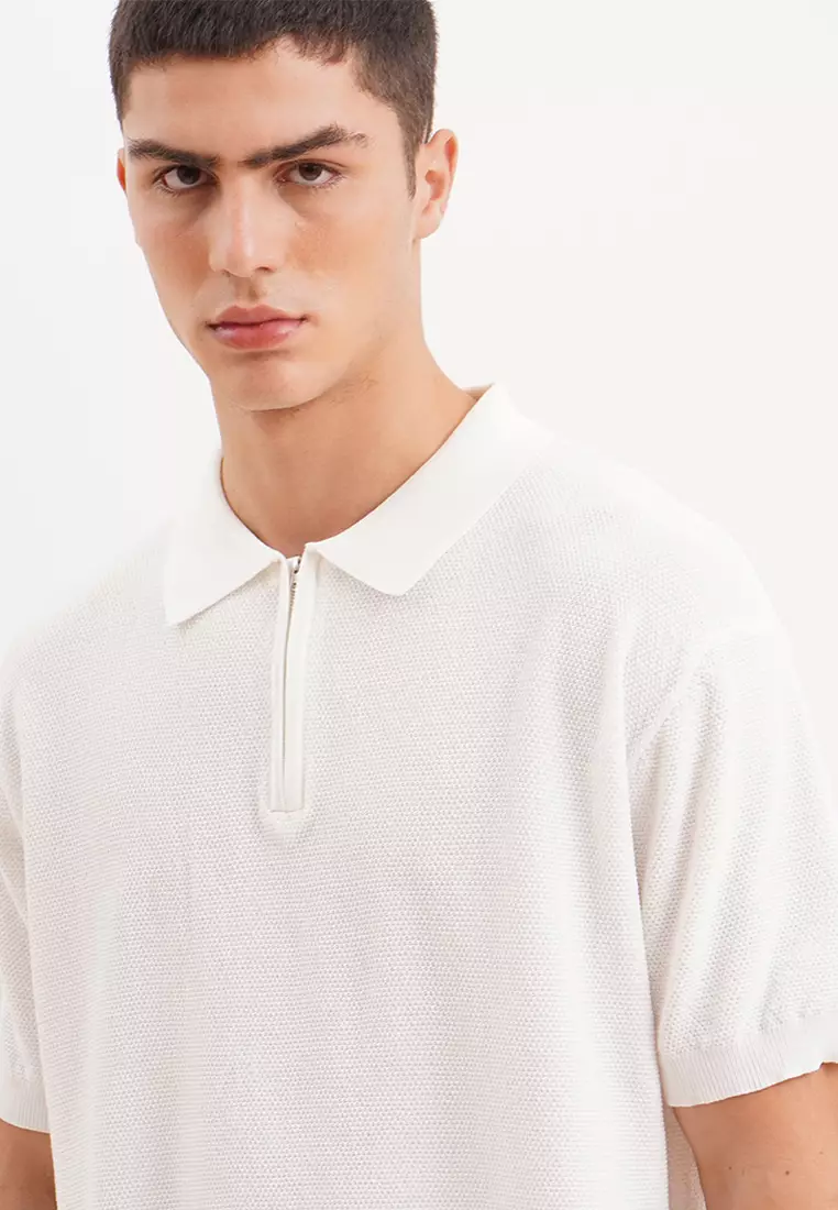 Penshoppe sale white polo