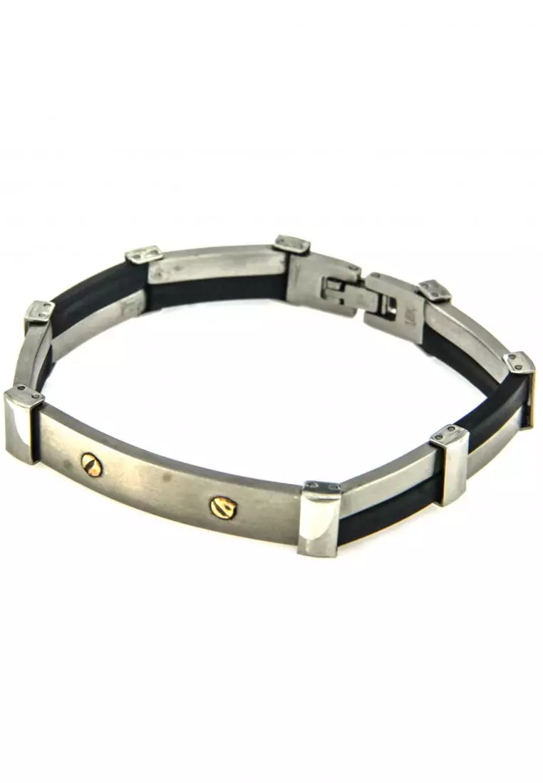 Men's stainless steel and cheap gold bracelets