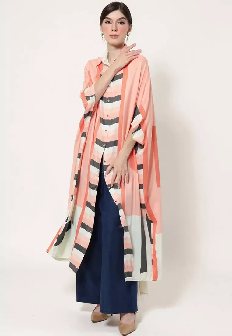 Kanzi Collared Kaftan
