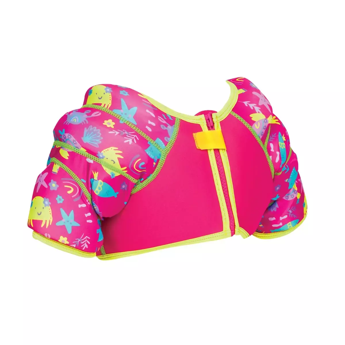 Zoggs Sea Queen Water Wings Vest – Baju Pelampung Anak Perempuan (Pink)