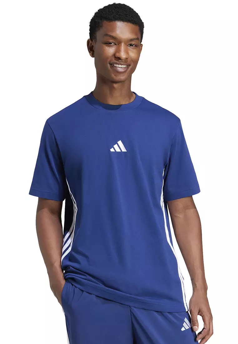 Essentials 3-Stripes Single Jersey T-Shirt