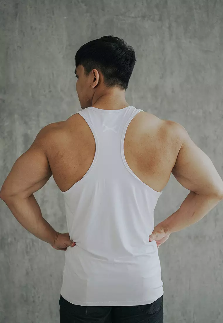 FLEXZONE Sport Singlet Basic Series White