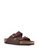 Birkenstock brown Arizona Oiled Leather Sandals E7280SH4C13D2EGS_2