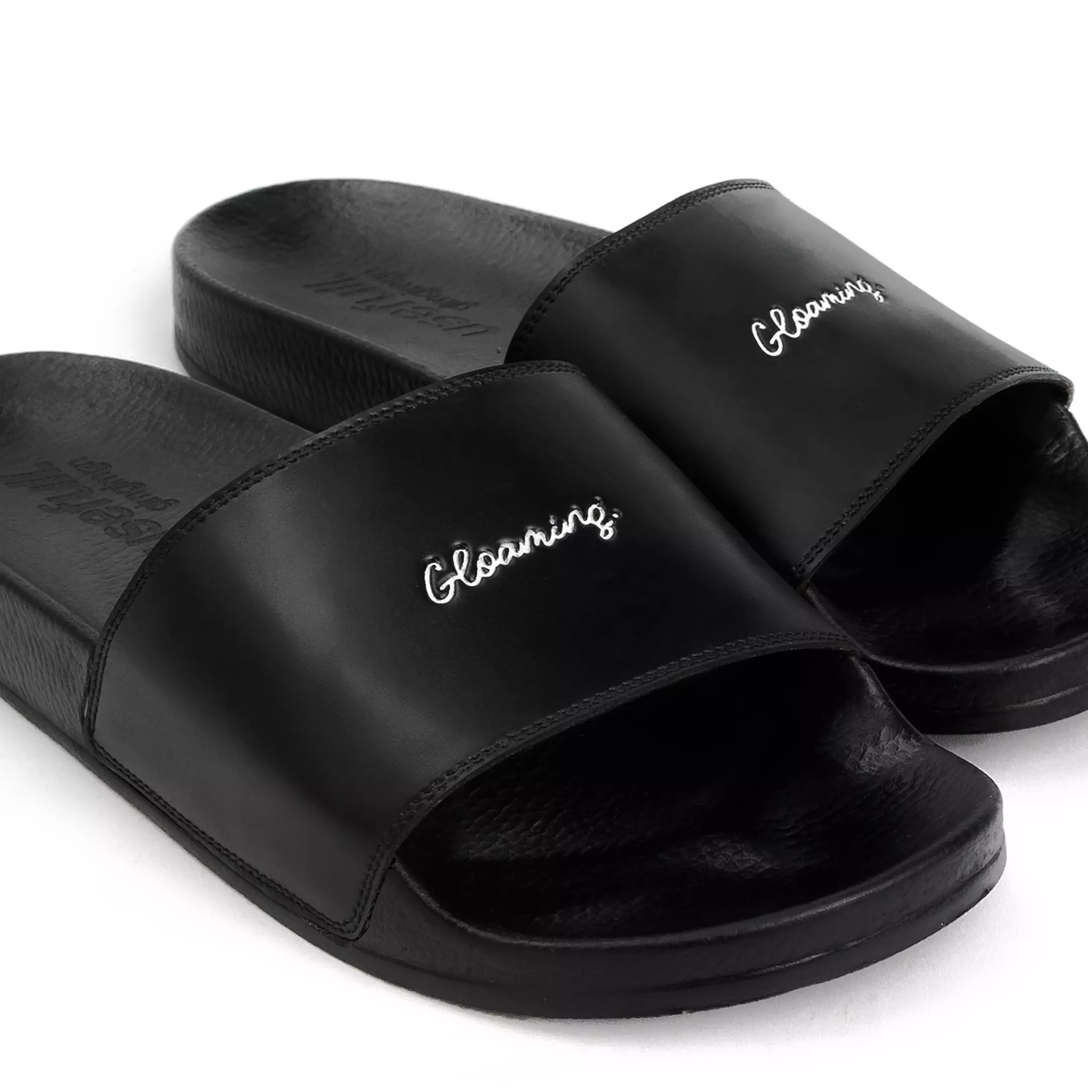 Slip On R-Equitte Black Sandal Slop