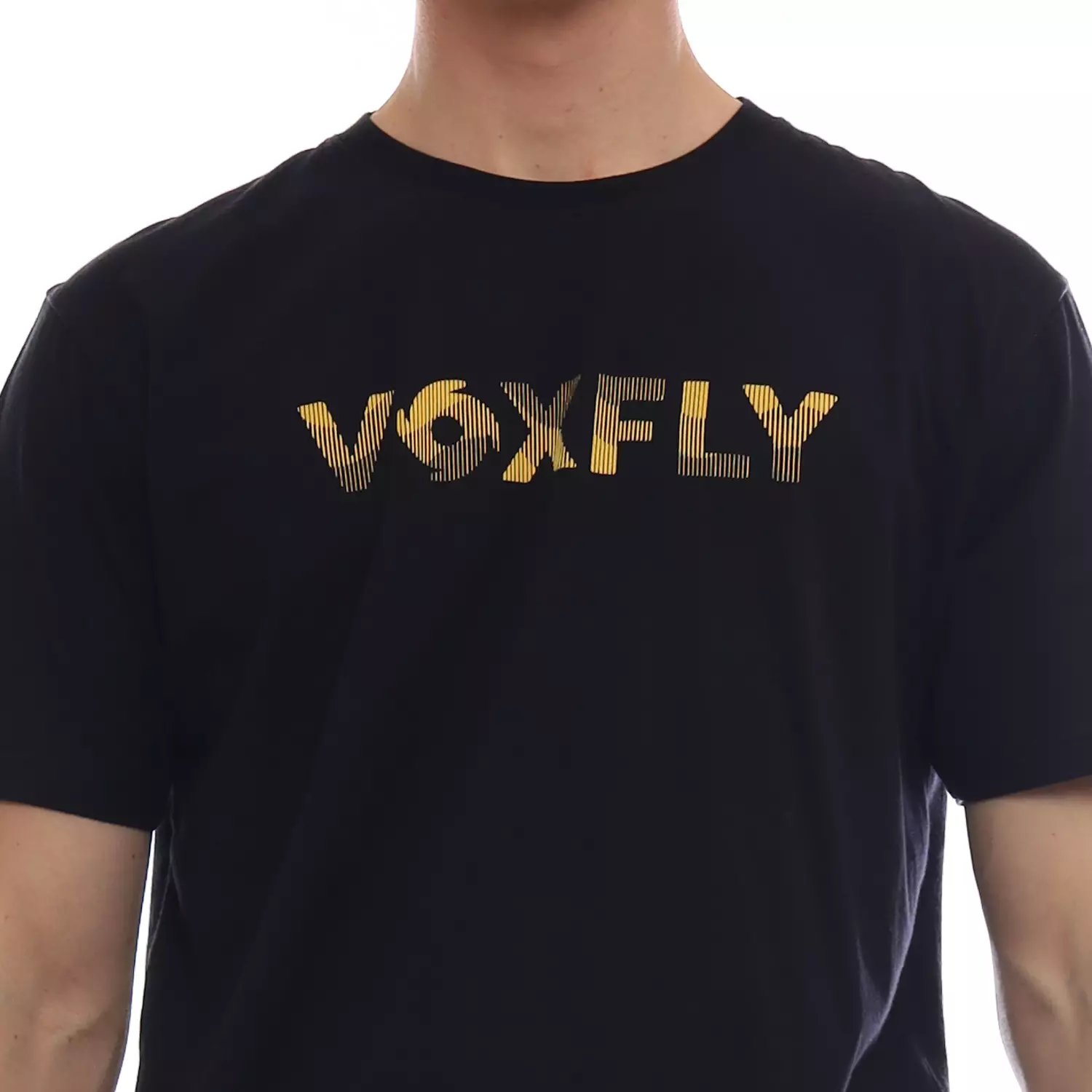 Voxfly Kaos Lengan Pendek Pria Strip Men Tee Planet Surf