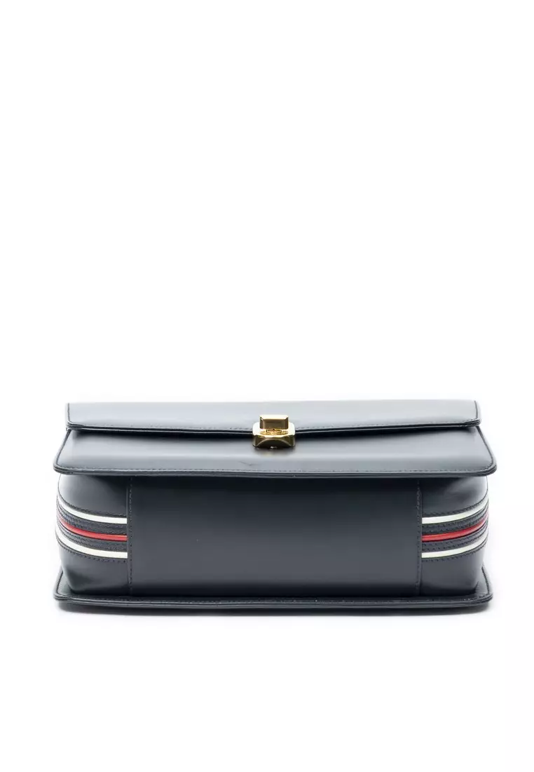 Buy Gucci Pre-Loved Vintage Turn Lock Flap Top Handle 2026 Online