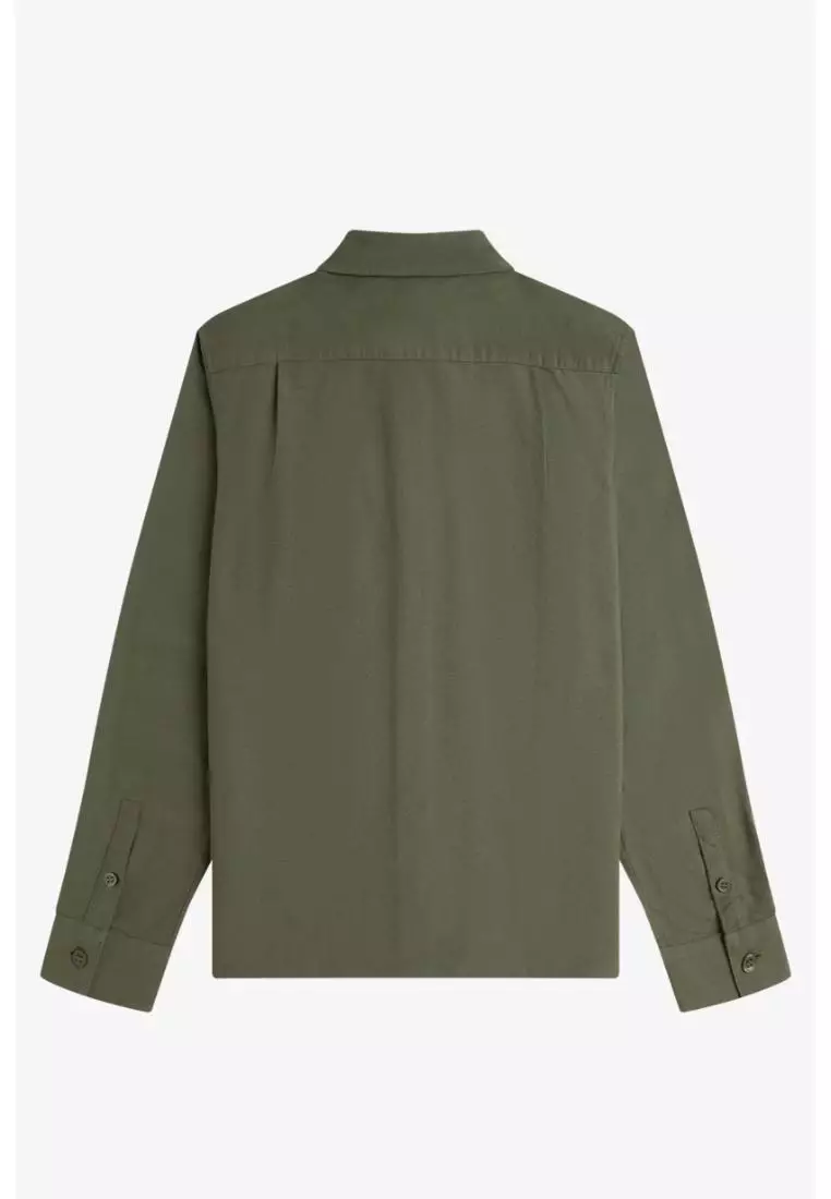 Buy Fred Perry Fred Perry M5516 Oxford Shirt (Laurel Wreath Green