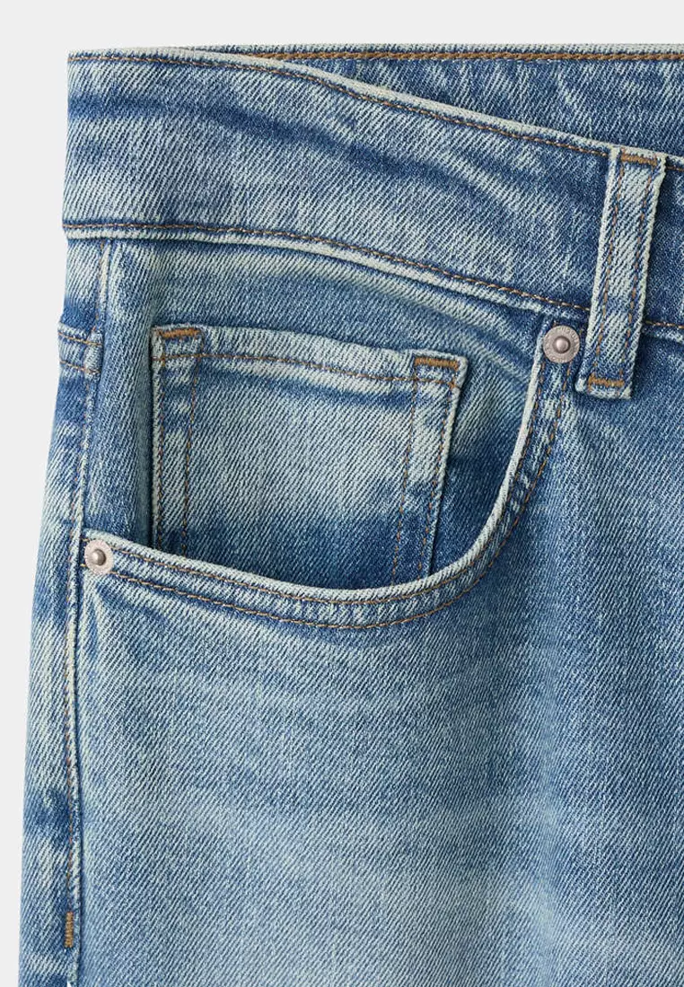 Ben Cropped Tapered-Fit Jeans