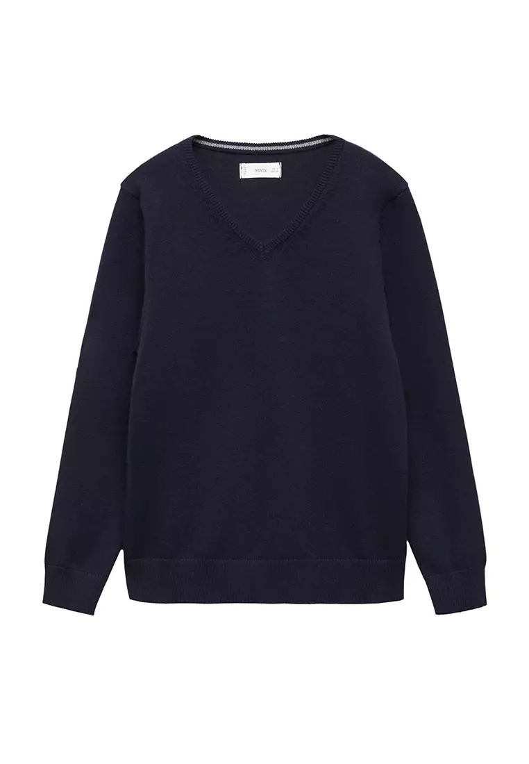 Kids v hotsell neck sweater