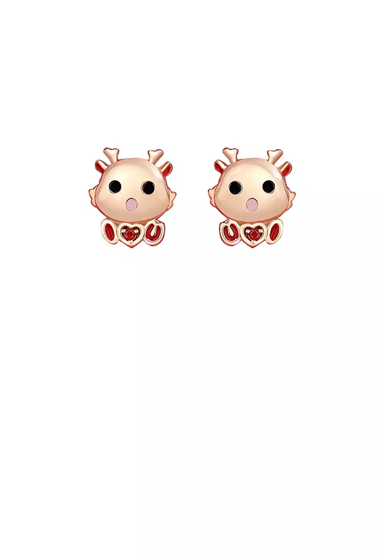 Cartoon earrings outlet