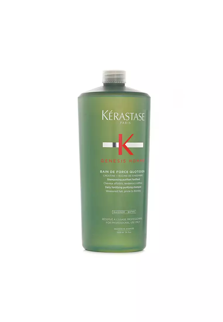 KÉRASTASE - Genesis Homme Bain De Force Quotidien Shampoo 1000ml/34oz