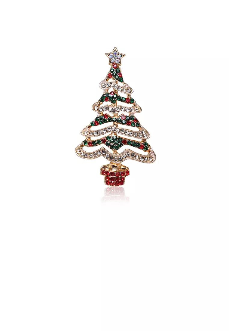 Christmas brooch top