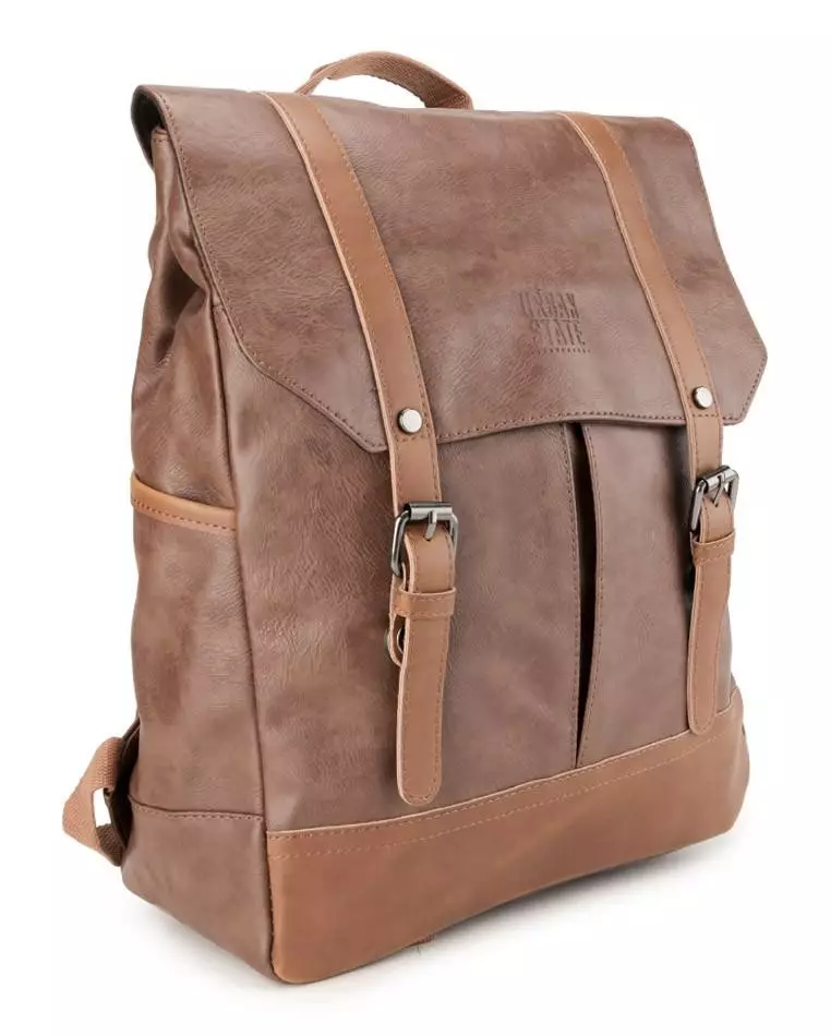Distressed Leather Nomad Backpack
