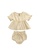 RAISING LITTLE beige Havana Outfit Set - Beige CB229KAFA29DD1GS_1
