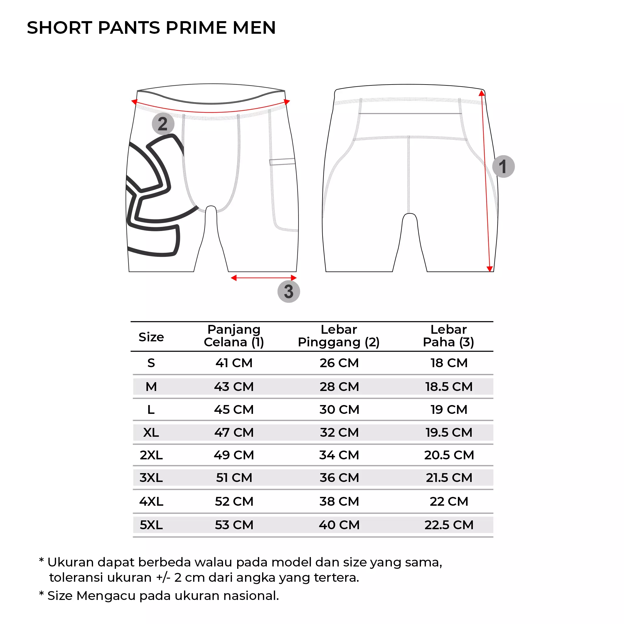 Tiento Baselayer Leging Celana Pendek Ketat Olahraga Pria Legging Sport Short Pants Men