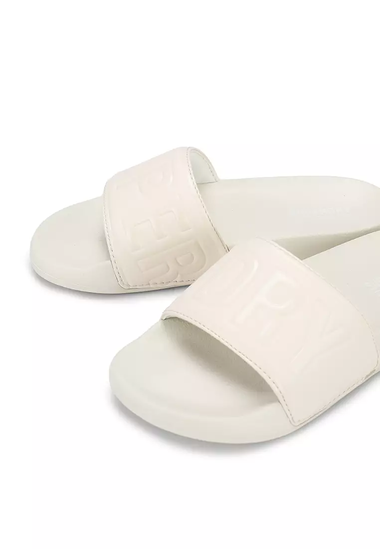 White discount pool sliders