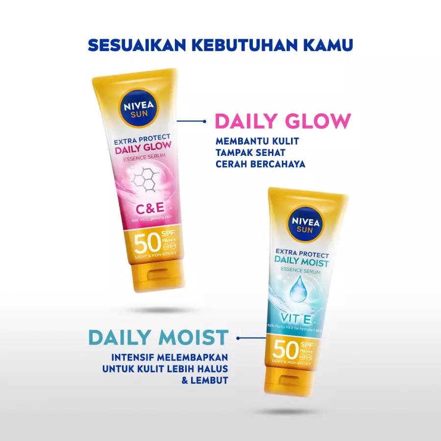 NIVEA SUN Extra Protect Daily Glow SPF50 180ml