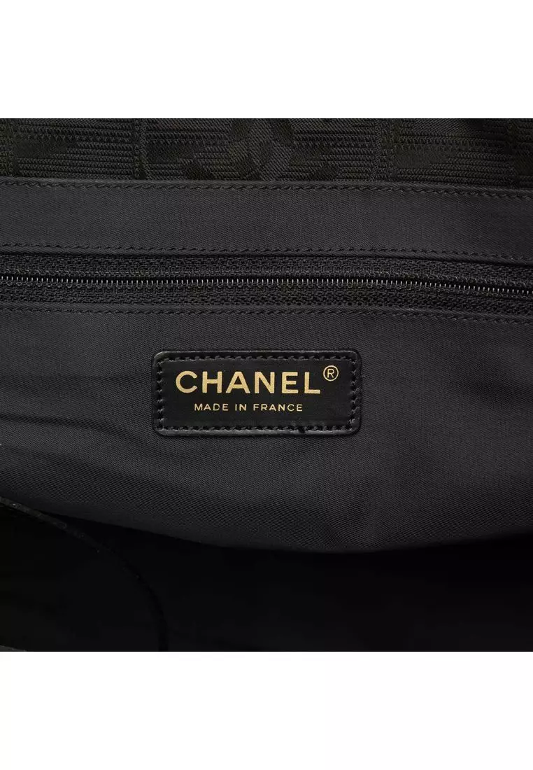 Pre-Loved Chanel New Travel Line Nylon Tote