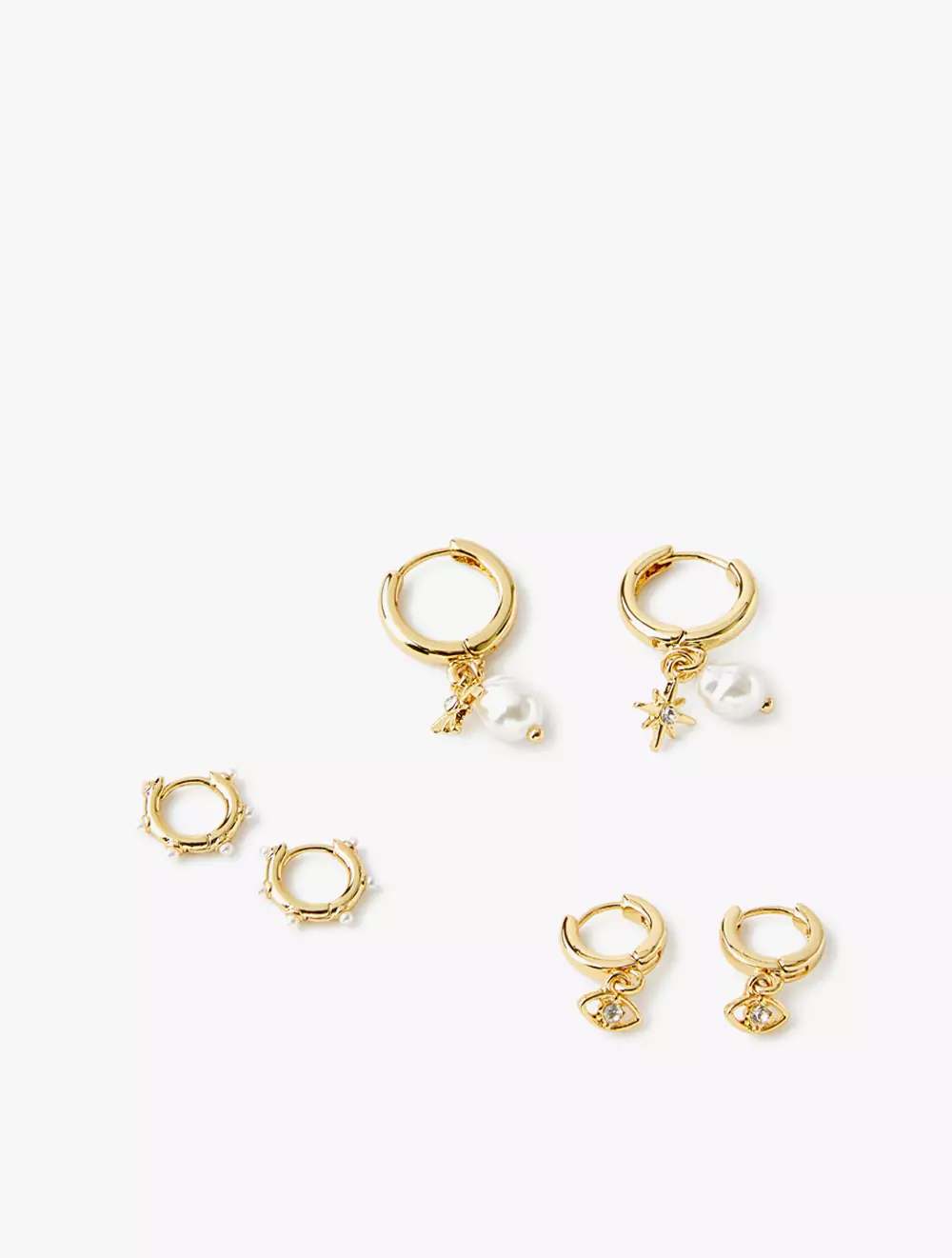 RUBI - JEWELLERY - 3PK MID EARRING
