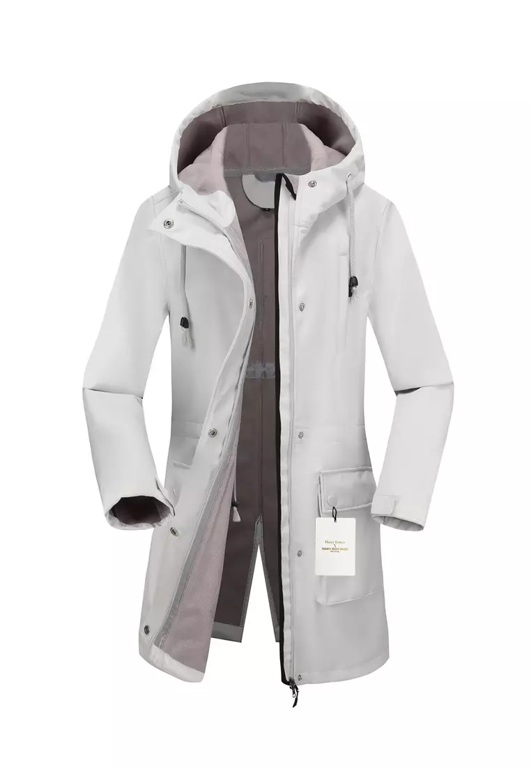 Waterproof Hood Trench Coat AD-M25F598