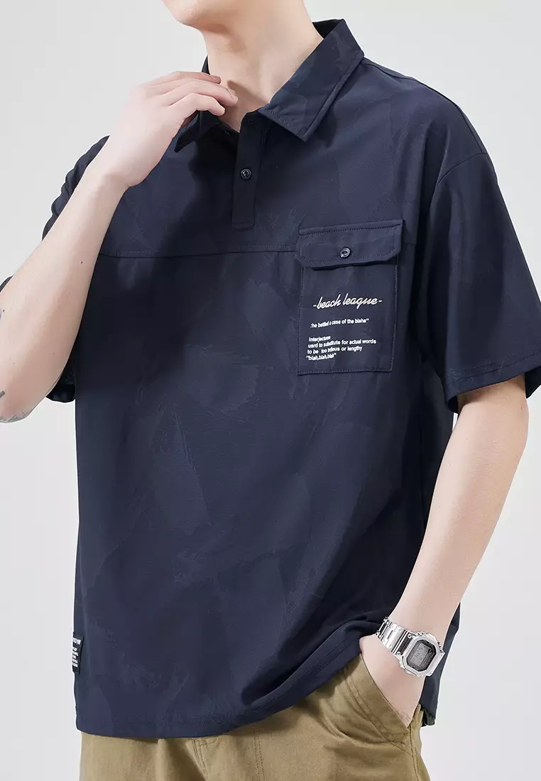 Alibaba Cheap Polo Shirt Printing Online Breathable Custom Logo