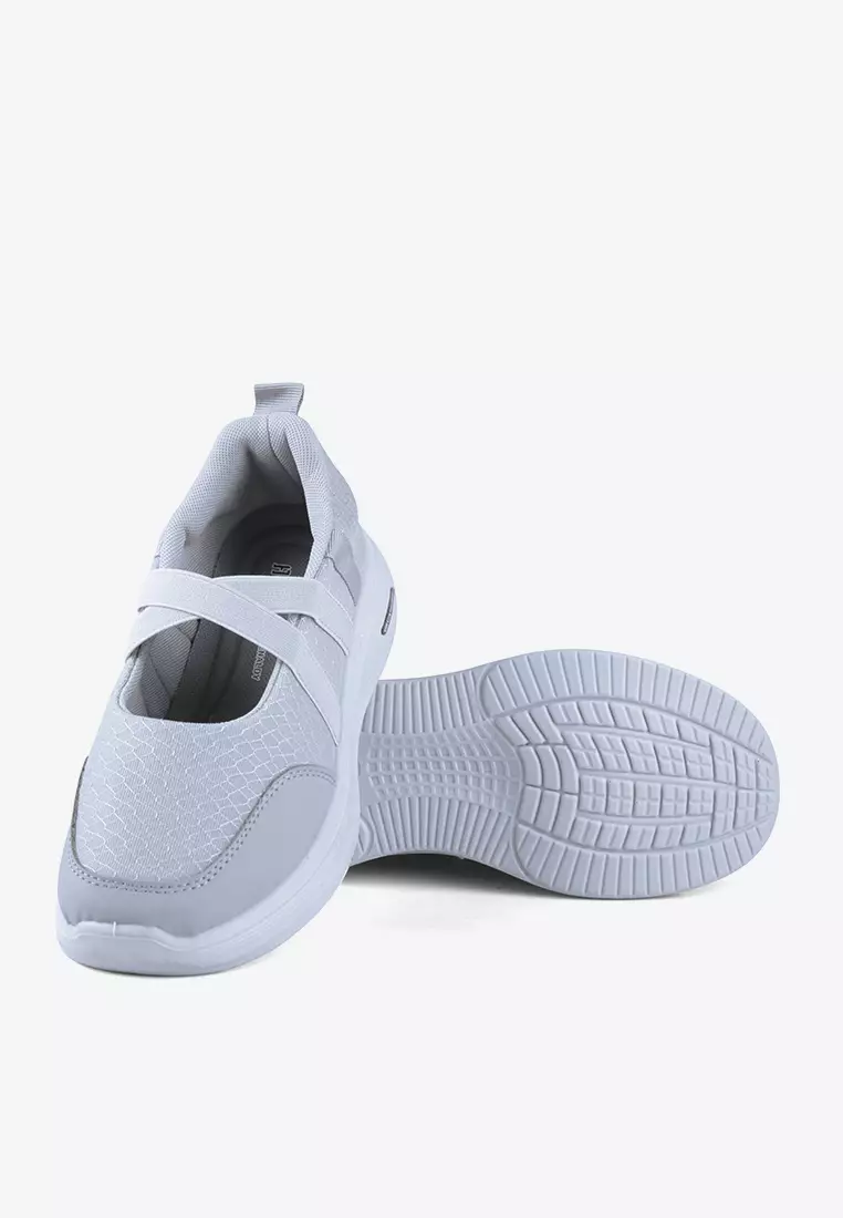 Sepatu Sneakers Slip On Sporty Casual Daily Wanita L.Xiao
