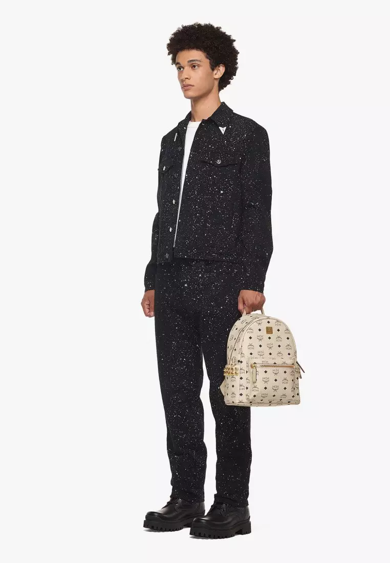 Mcm stark side stud backpack shop