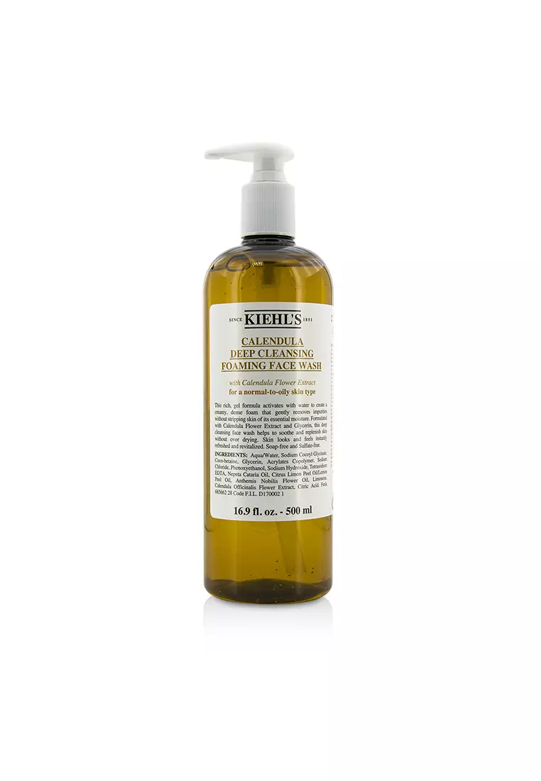 Buy Kiehl's KIEHL'S Calendula Deep Cleansing Foaming Face Wash 500ml