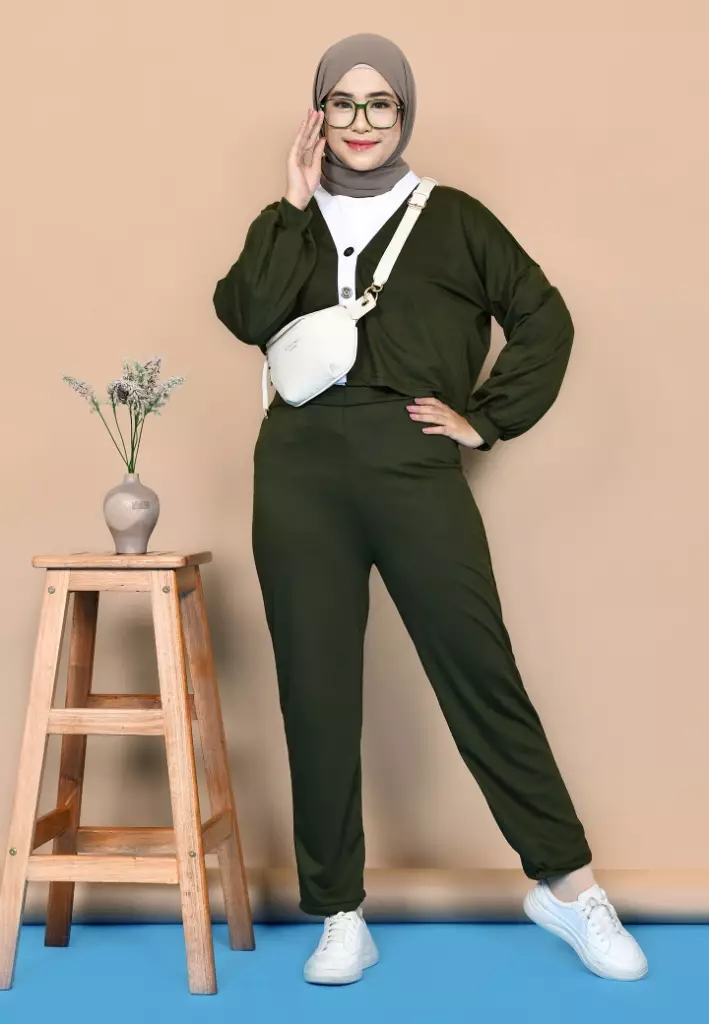 Zalfa Button Outer Army M16030 R73S3