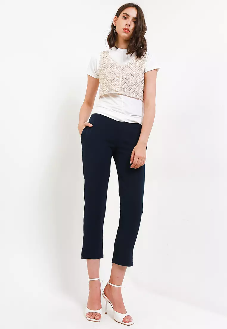 Chanira Prisha Pant-Indigo