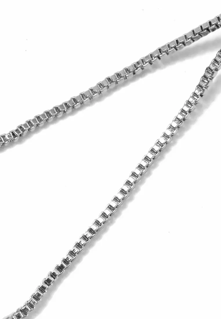Gelang Ankle Pita Mutiara Perhiasan Aksesoris Wanita Silver