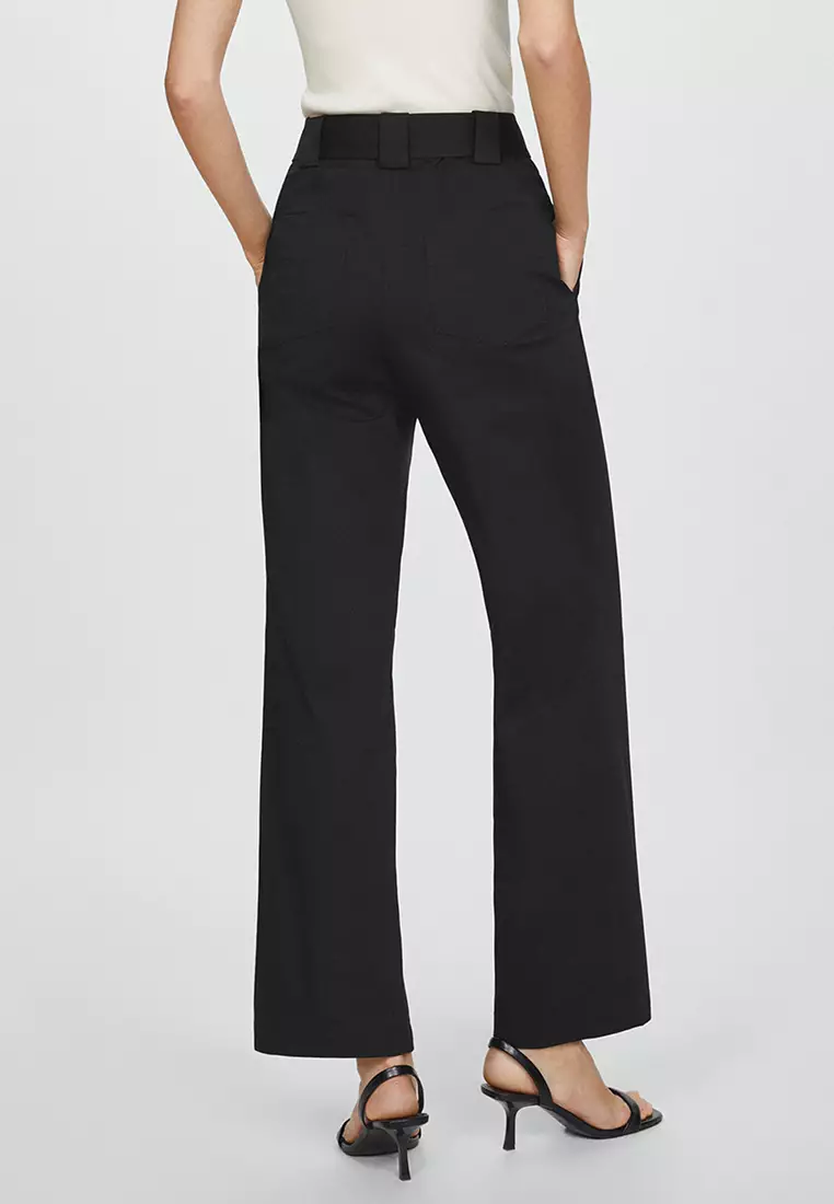 Trousers With Belt Loops