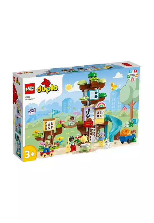 Duplo 10993 3in1 Tree House Age 3+ Building Block 2023 (126pcs)