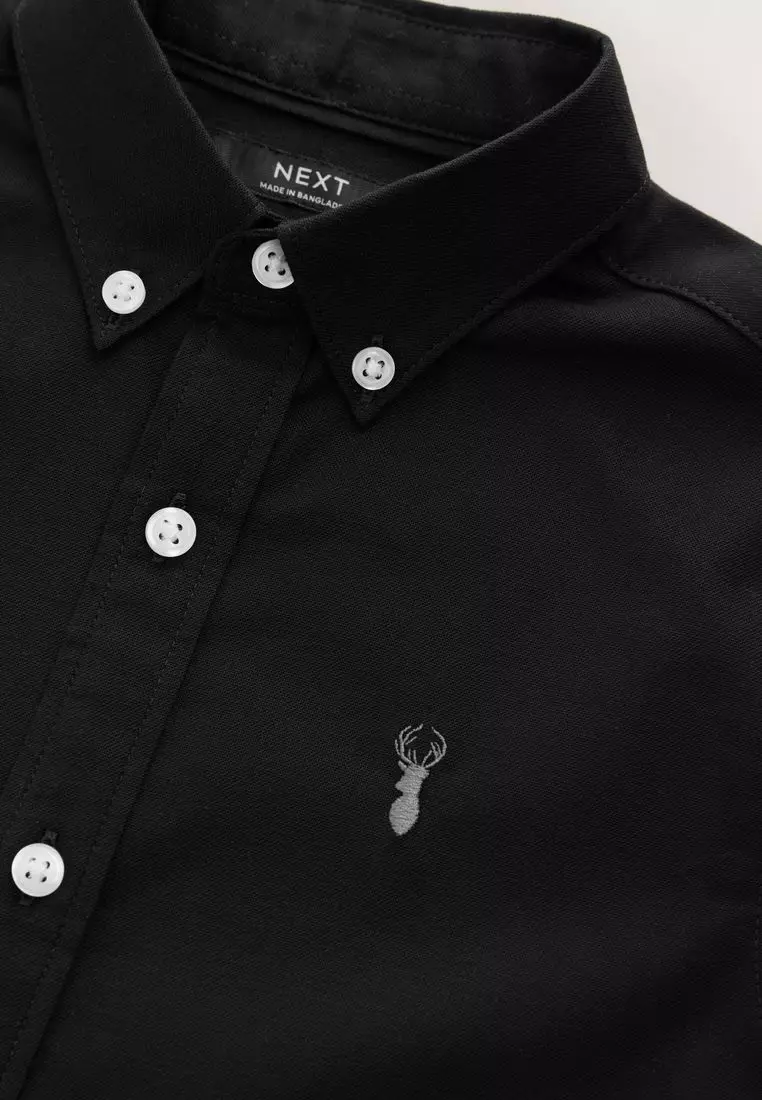 Short Sleeve Cotton Rich Oxford Shirt