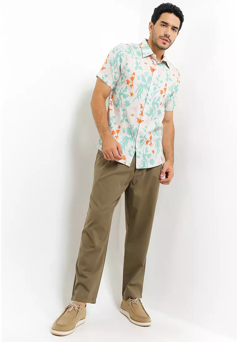 Men Shirt Kapahayu S/S Slimfit