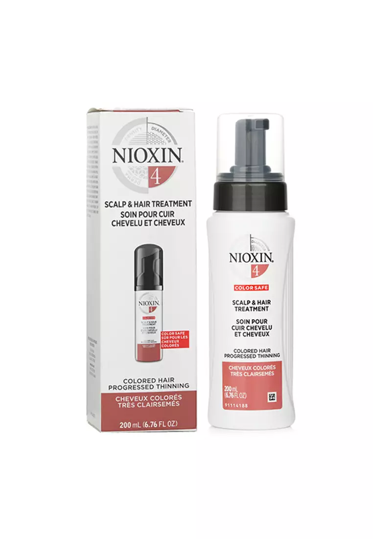 3D Care System 4 Scalp & Hair Treatment (Colored Hair, Progressed Thinning, Color Safe) 200ml/6.76oz