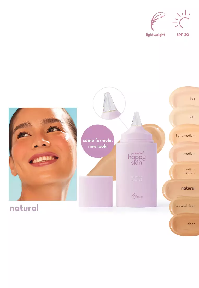 Discount on Happy Skin  shoes - SKU: Generation Happy Skin Blurring Skin Tint SPF20 in Natural