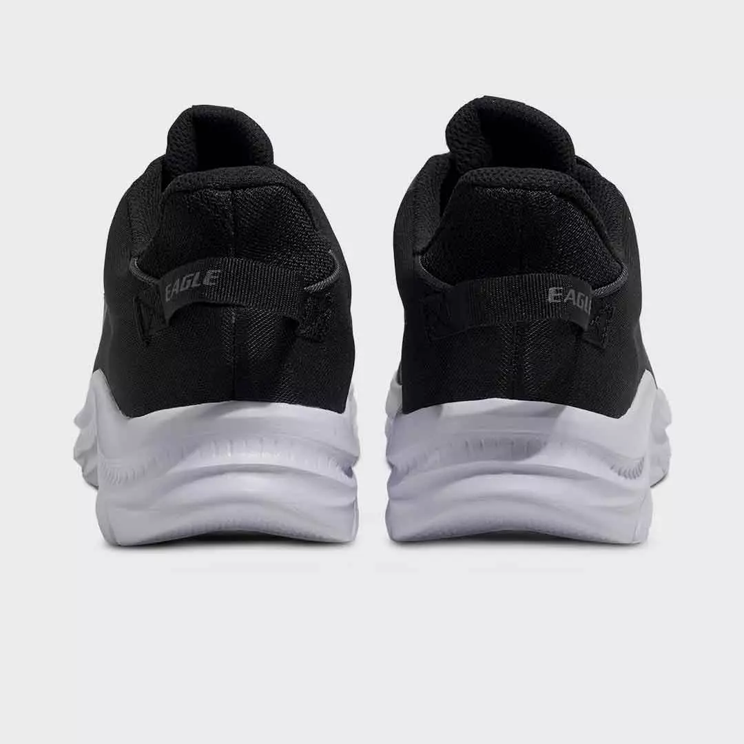 Sepatu Eagle Solaris – Back To School  Shoes Warna HITAM/PUTIH