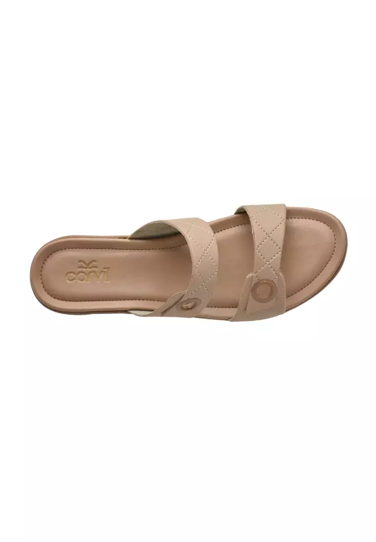Carvil Sandal Wanita Sansa-02 L Mocca