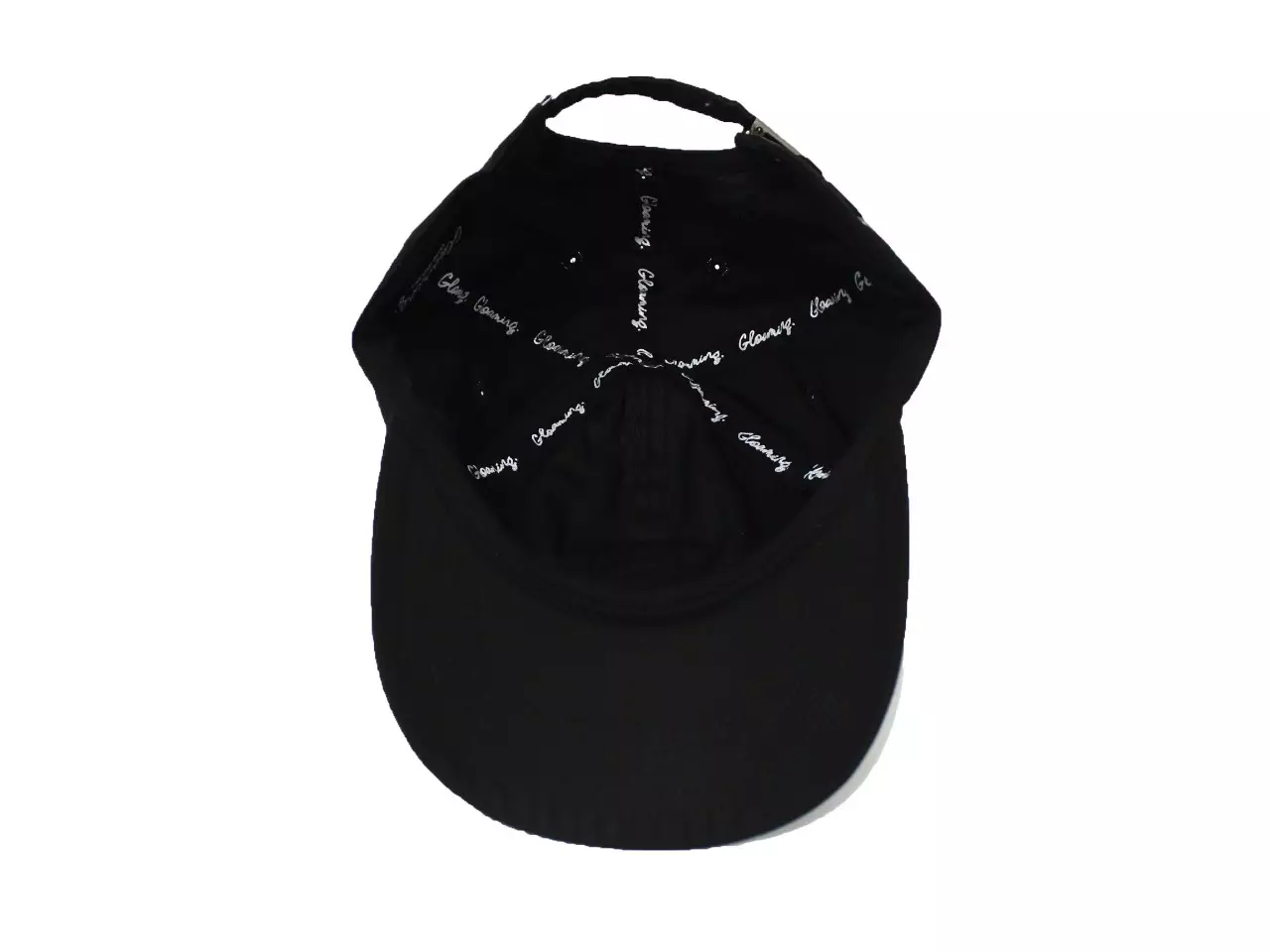 L-Curved Topi Polocaps Hat Black