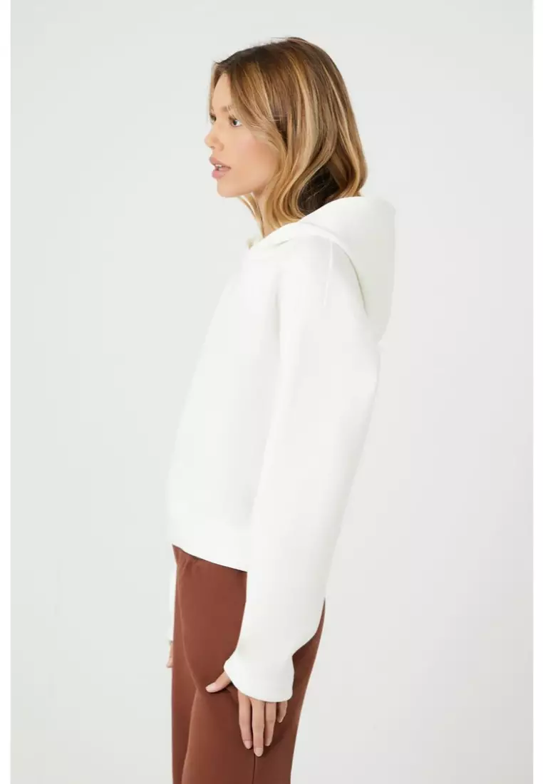 French terry online hoodie forever 21